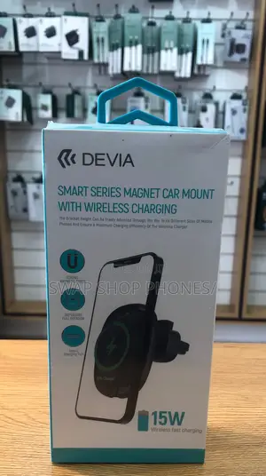 Smart Series Magnet Car Mount With Wireless Charging