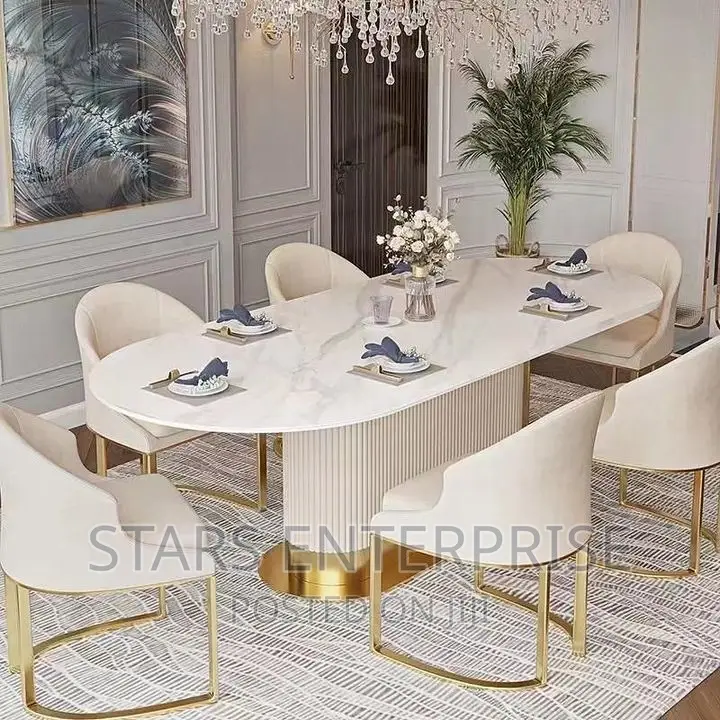 6 Seater Luxe Dinning Set