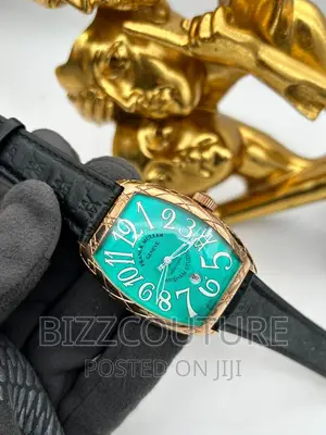 Original FRANCK MULLER Leather Strap Watch Available Instore