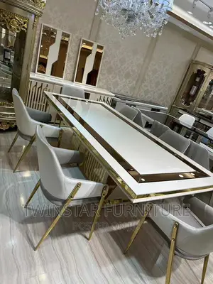 New Modern Luxury Turkish Dining Table Set