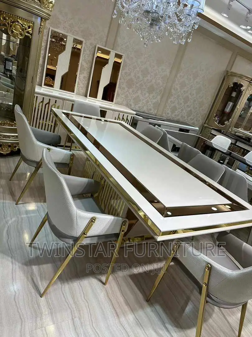 New Modern Luxury Turkish Dining Table Set