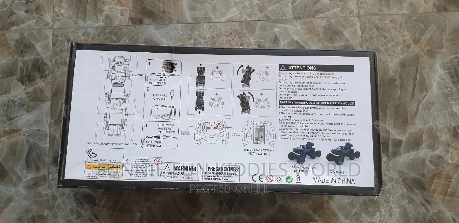 Remote Control Climbing Car for Children