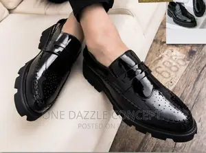 Thick Sole Men’S Oxfords Loafers Shoe
