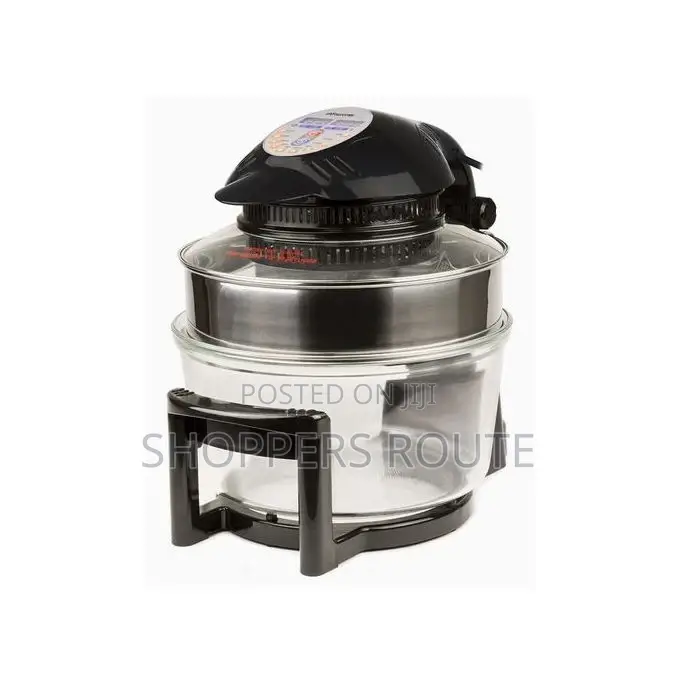 12L Digital Halogen Oven With Flip-Up Hinged Lid - 1400W
