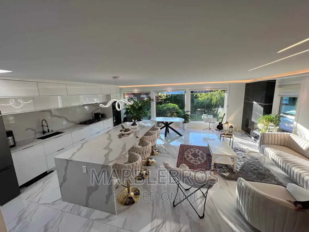 MB#, Dark Carrara White Marble Slabs 20mm Thickness Stone