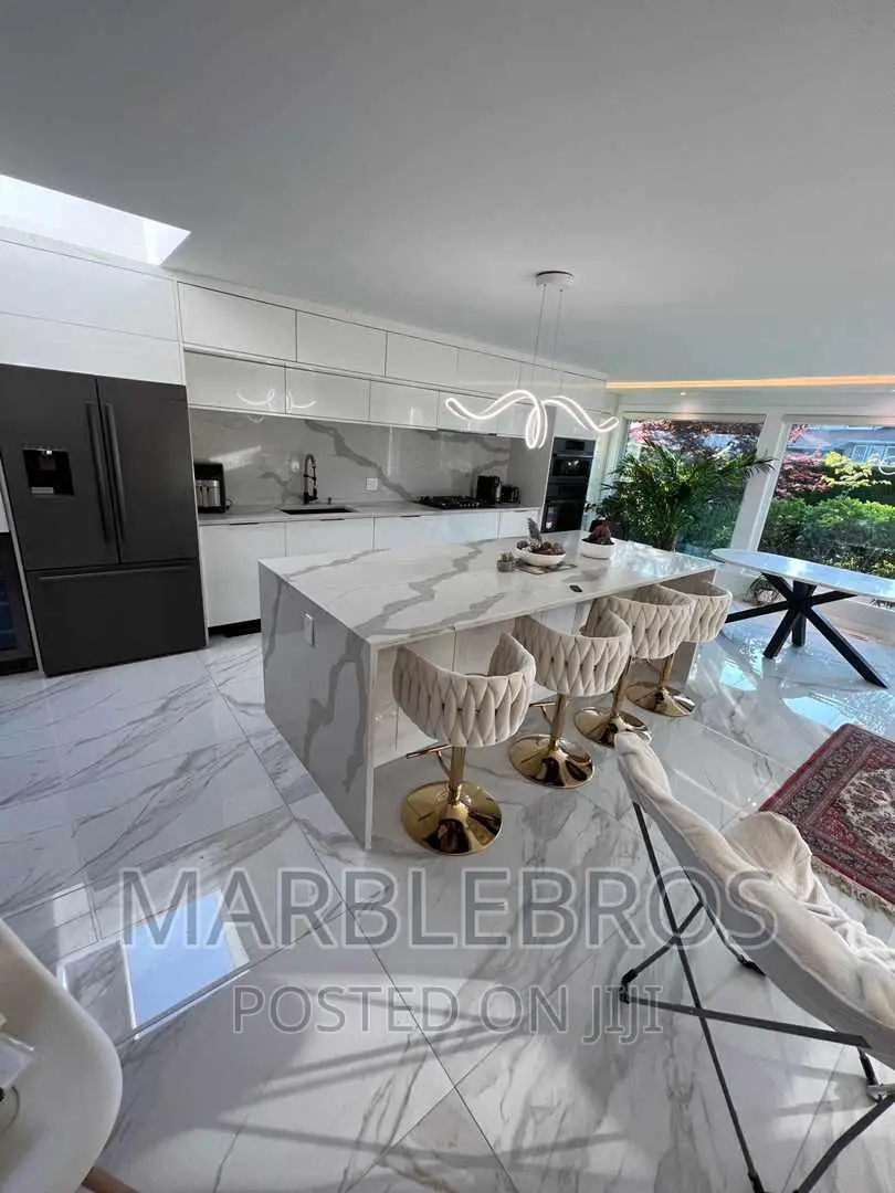 MB#, Dark Carrara White Marble Slabs 20mm Thickness Stone