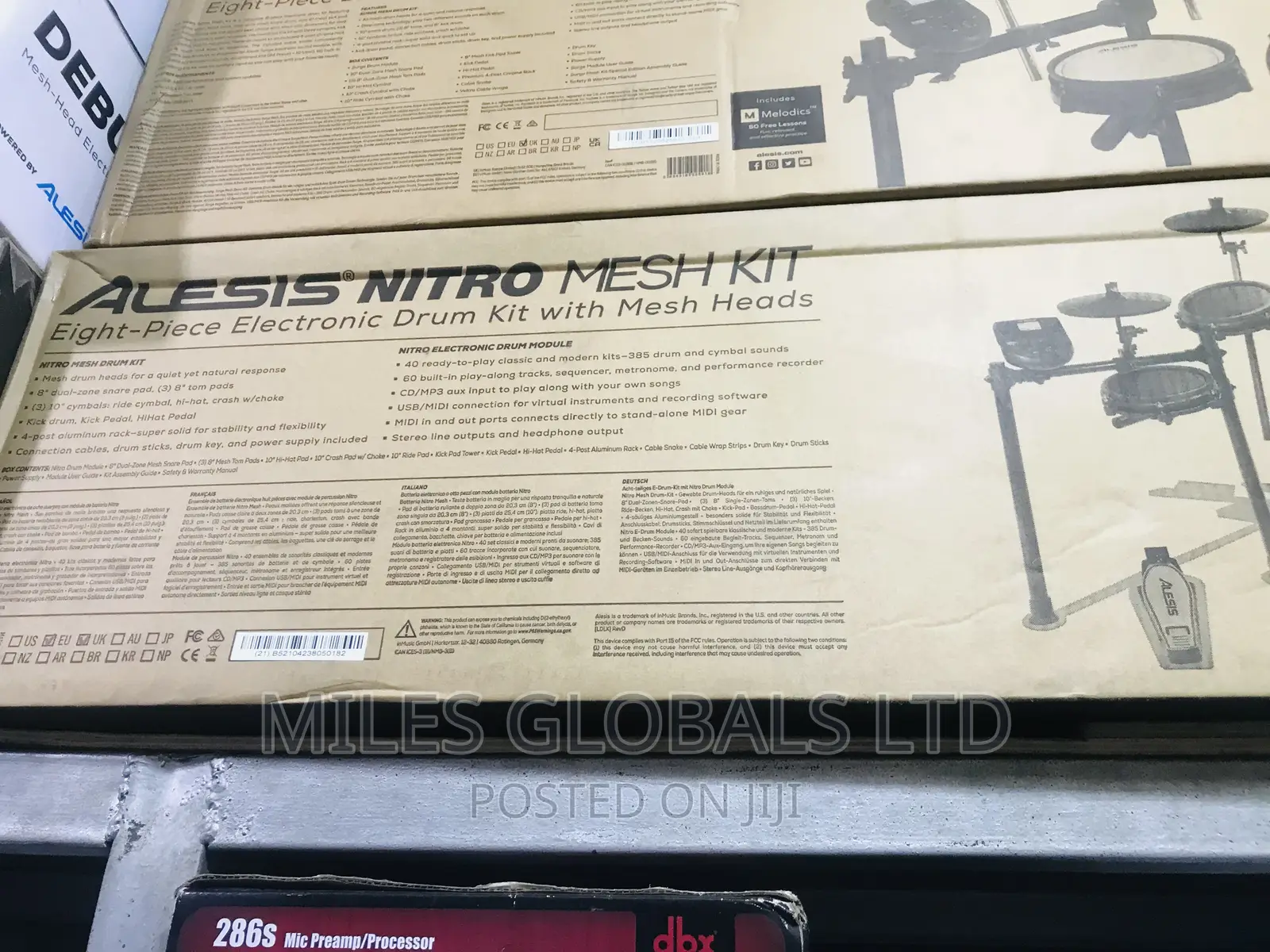 Alesis Nitro Mesh Kit, Eight-Piece Electronic Drum