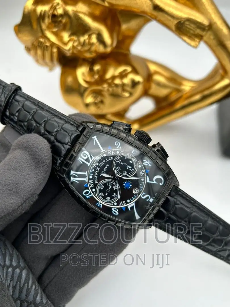 Original FRANCK MULLER Leather Strap Available in Store