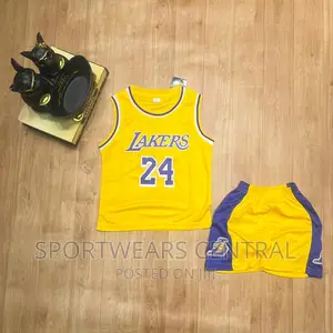 Teenagers Lakers Basketball Jersey