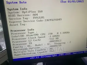 Desktop Computer Dell 4GB Intel Atom HDD 250GB