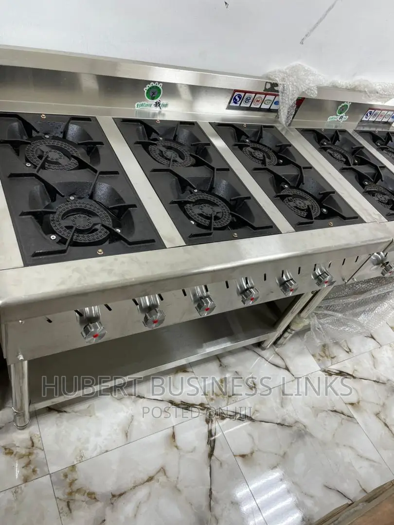 6burner Gas Cooker Without Oven