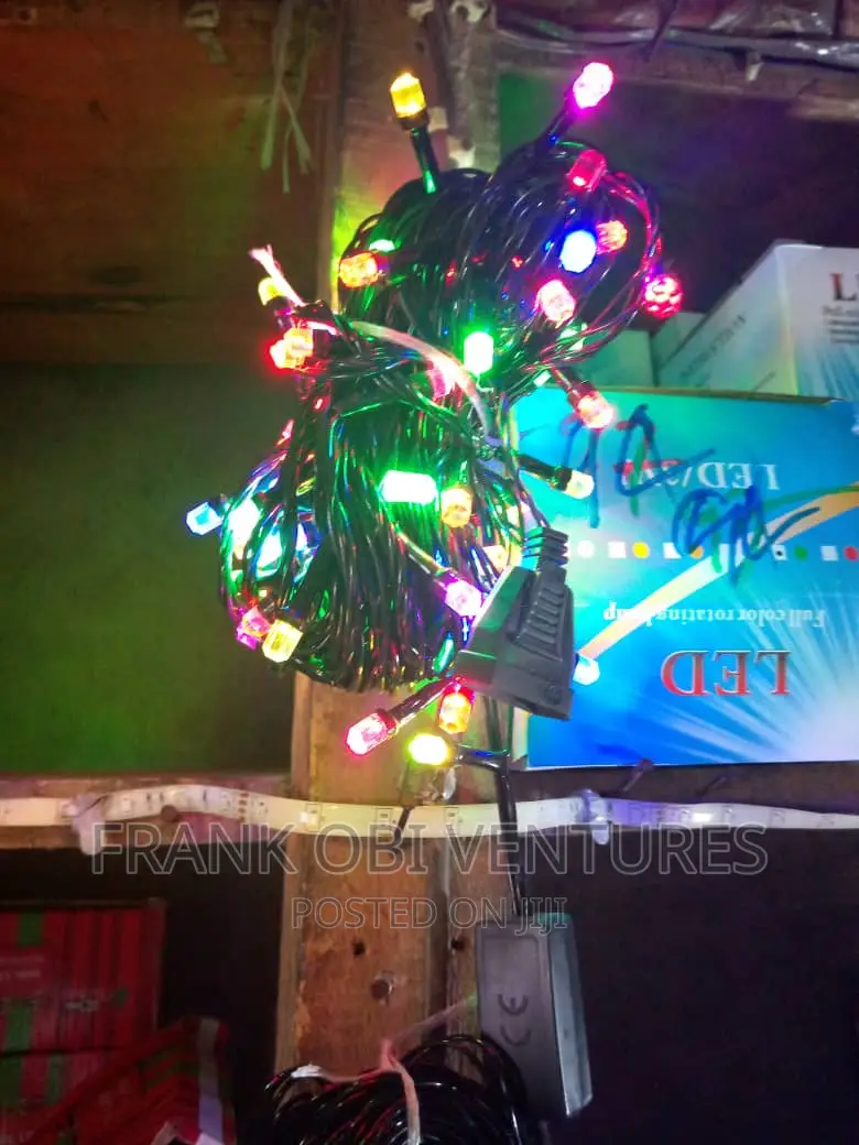Multiple Colors Christmas Lights.