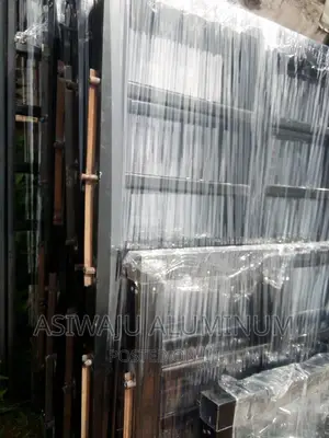 Black Transome Frameless Windows