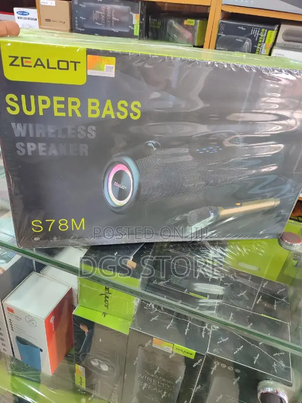 スピーカー・ウーファー ZEALOT Super Bass Wireless Speaker S78M Zealot S78M Karaoke Wireless Bluetooth Speakers With