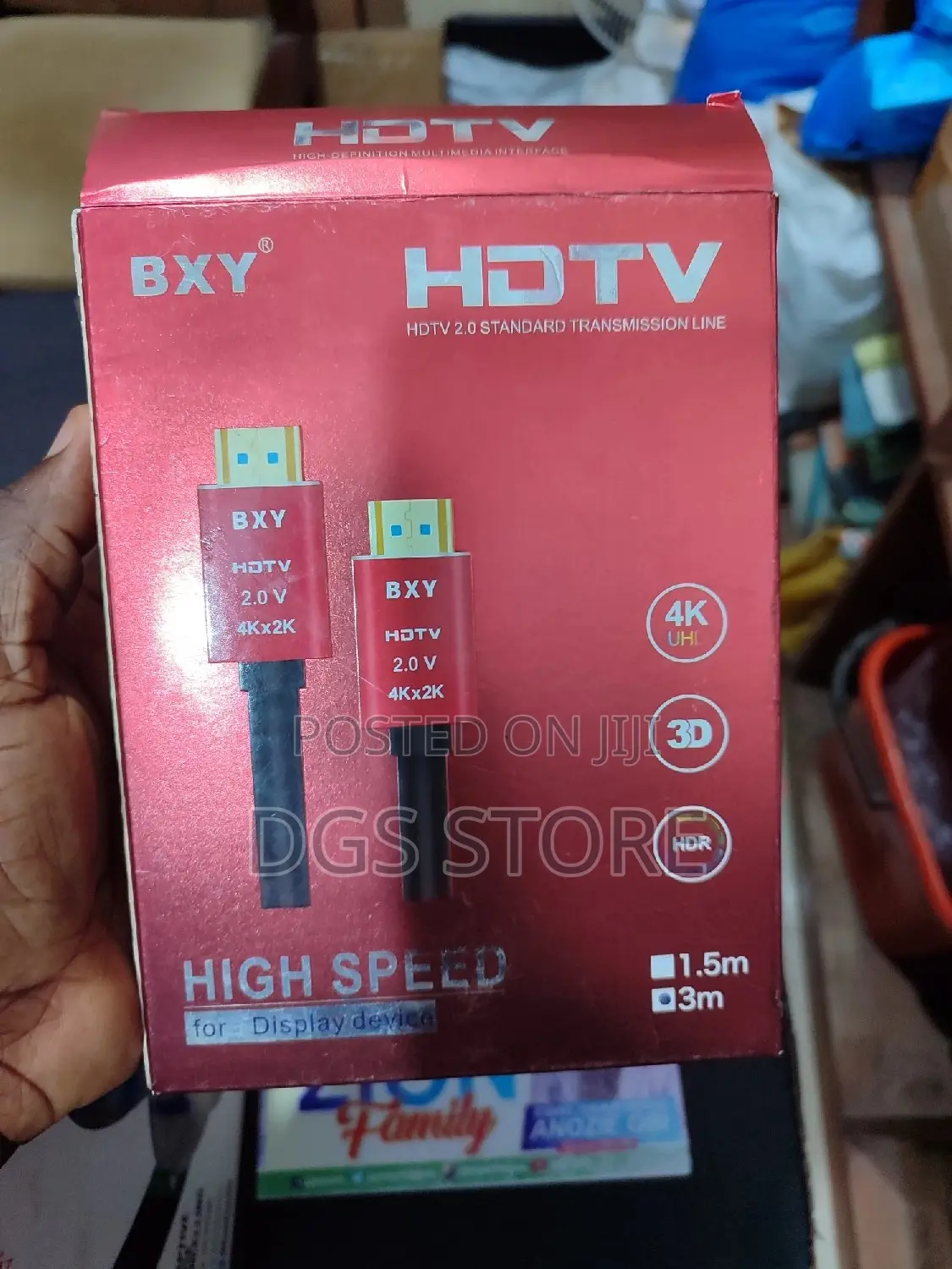 Bxy HDTV High Speed UHD 3D HDMI to HDMI Cable