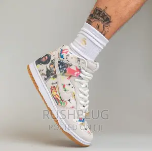 Supreme X Nike Sb Dunk High “Rammellezee” Sneakers