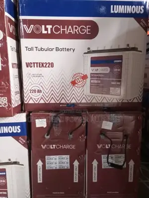 Luminous 220ah/12v Voltcharge Tubular Battery
