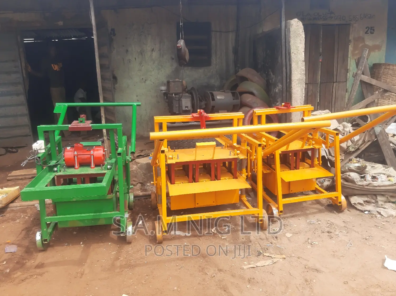 Egg Layer Block Making Machine