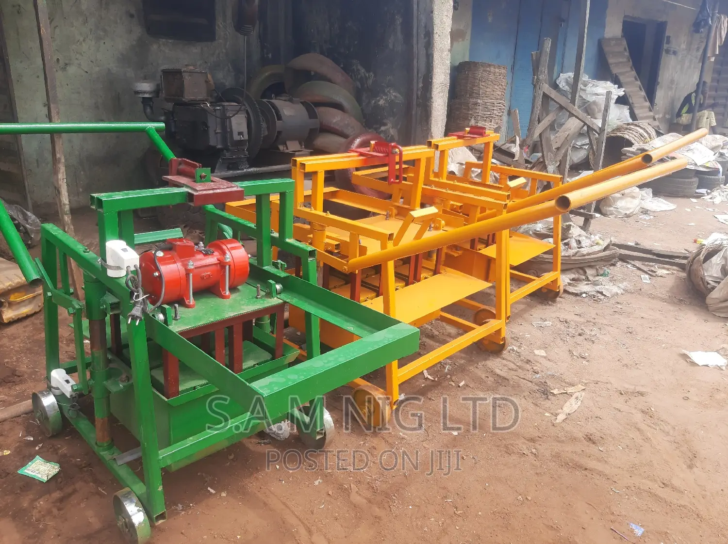 Egg Layer Block Making Machine