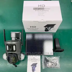 Dual Lens Solar PTZ Camera
