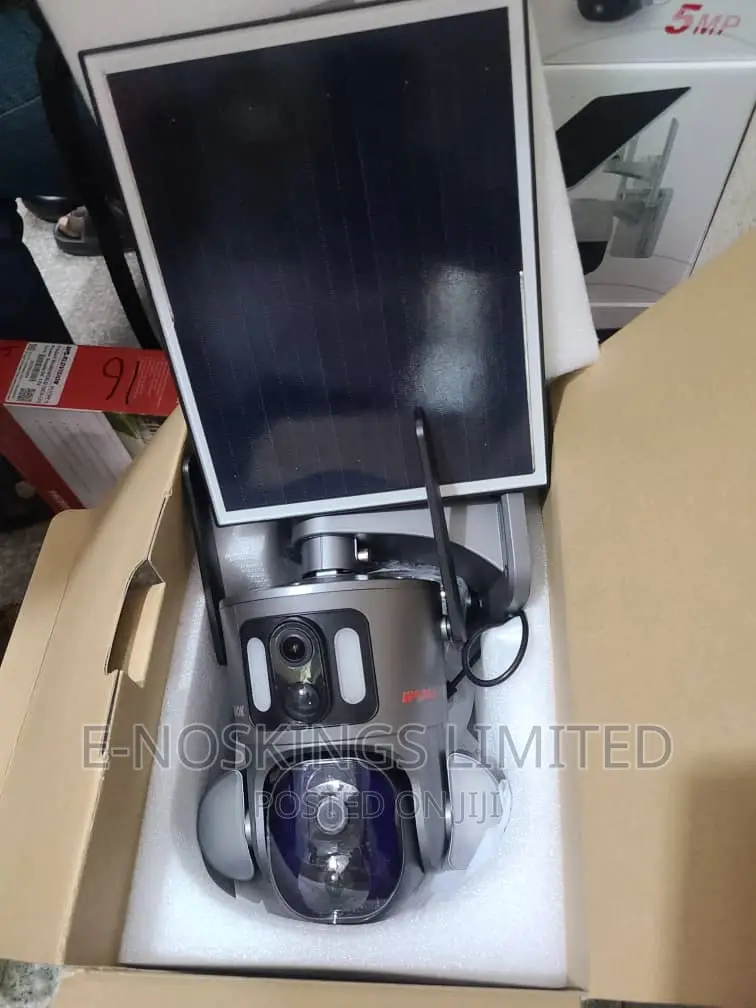 Dual Lens Solar PTZ Camera