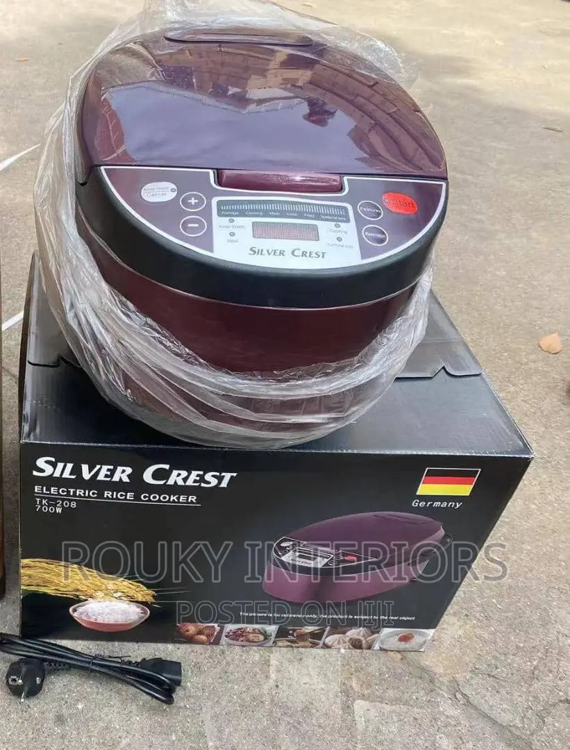 5L Silver Crest Rice Cooker