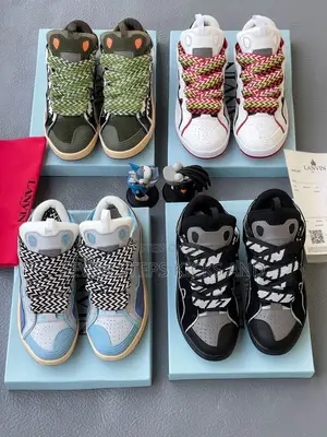 Original Quality Lanvin Paris Curb Luxury Sneakers