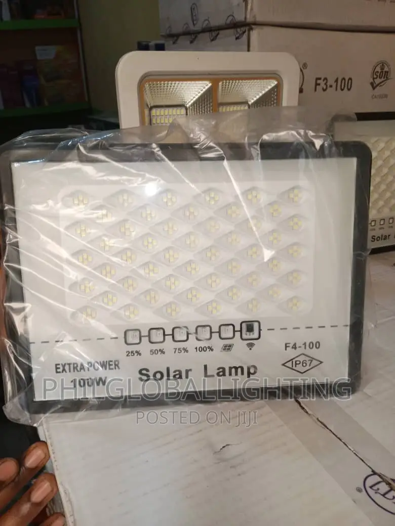 100watt Solar Flood Light