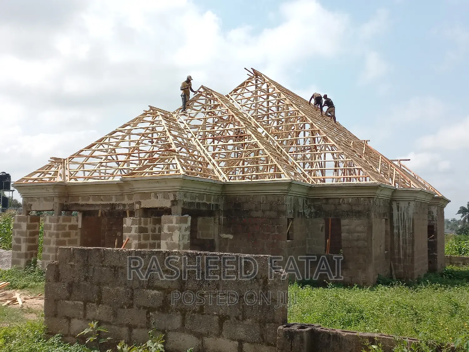 Pop Ceiling, Direct Casting Parapet, Floor Stamping