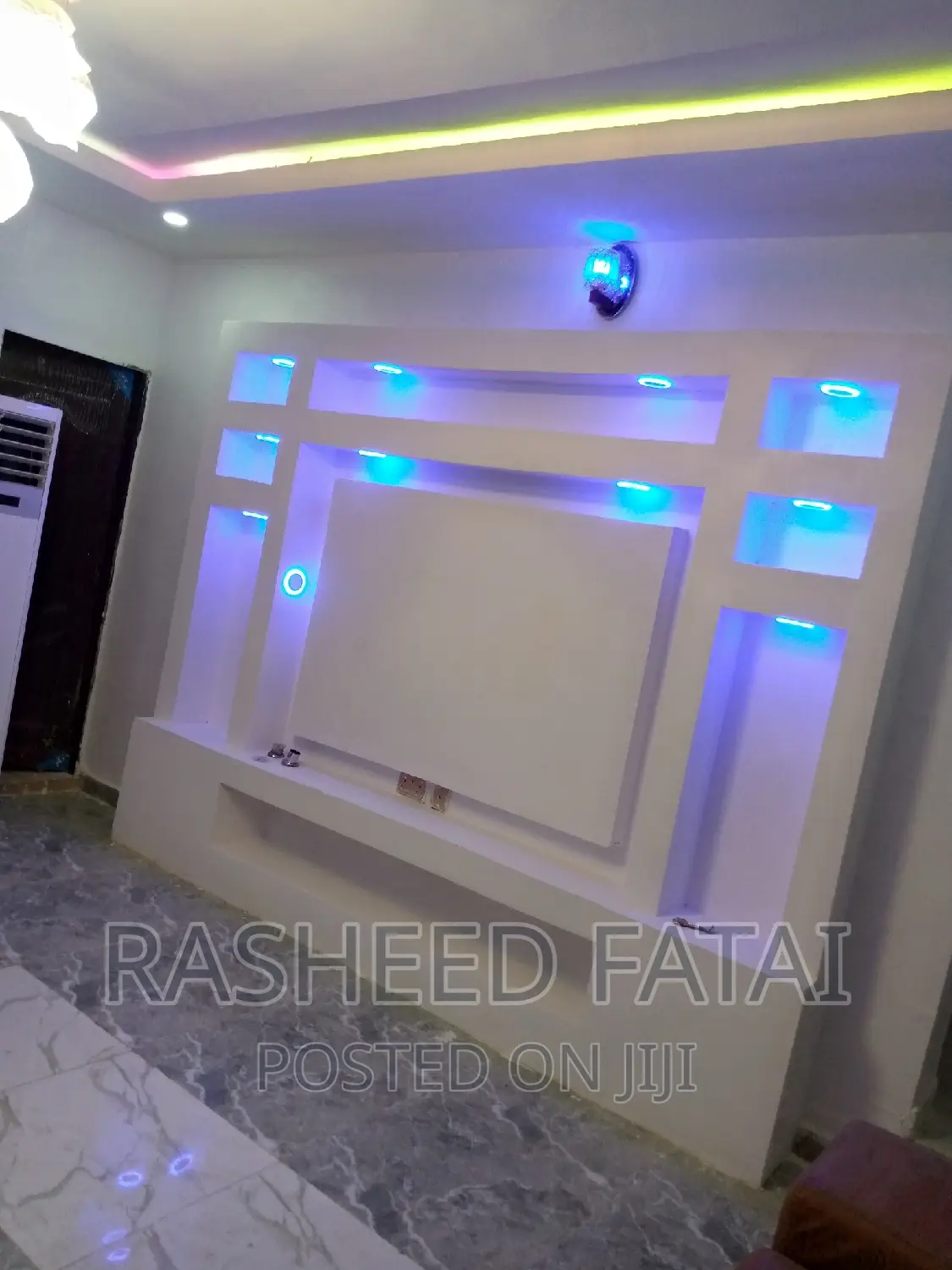 Pop Ceiling, Direct Casting Parapet, Floor Stamping