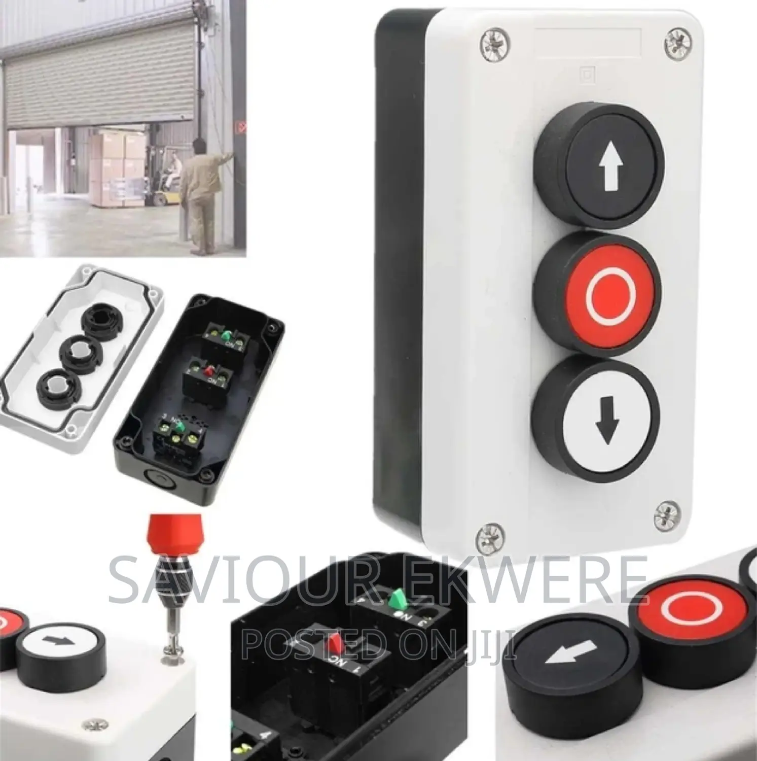 3 Phase Push Button Switch Station Box