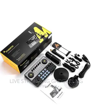 Maono E2 Caster Single Mic Bundle for Podcast/Livestreaming
