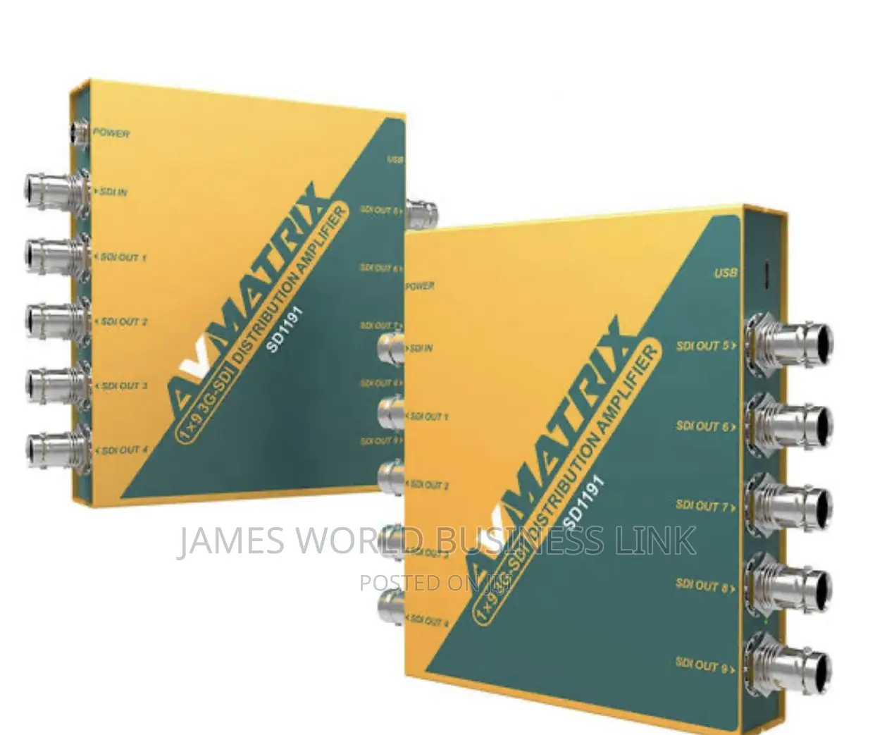 Avmatrix SDI Distributor 9 Channels