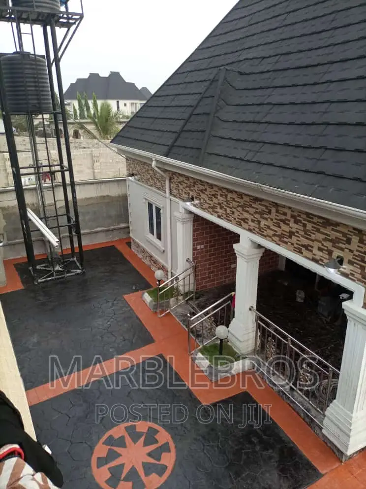 Compound Stamped Incret Floor Finishing