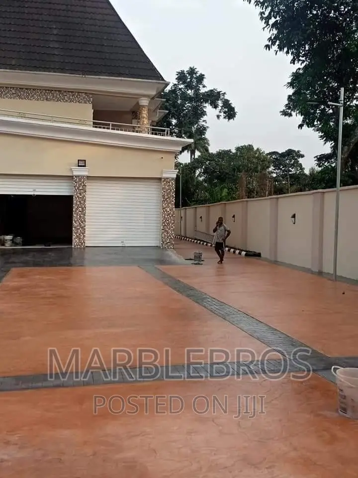 Compound Stamped Incret Floor Finishing