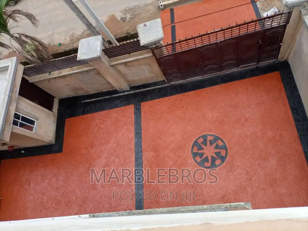 Compound Stamped Incret Floor Finishing