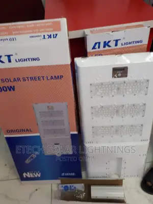 Akt 400 Wats L E D All in One Solar Street Light.