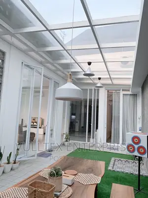 Glass Roof Pergola.
