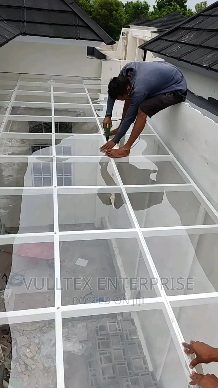 Glass Roof Pergola.