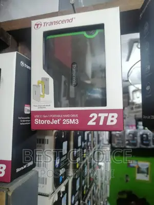 2tb Transcend External Hard Drive