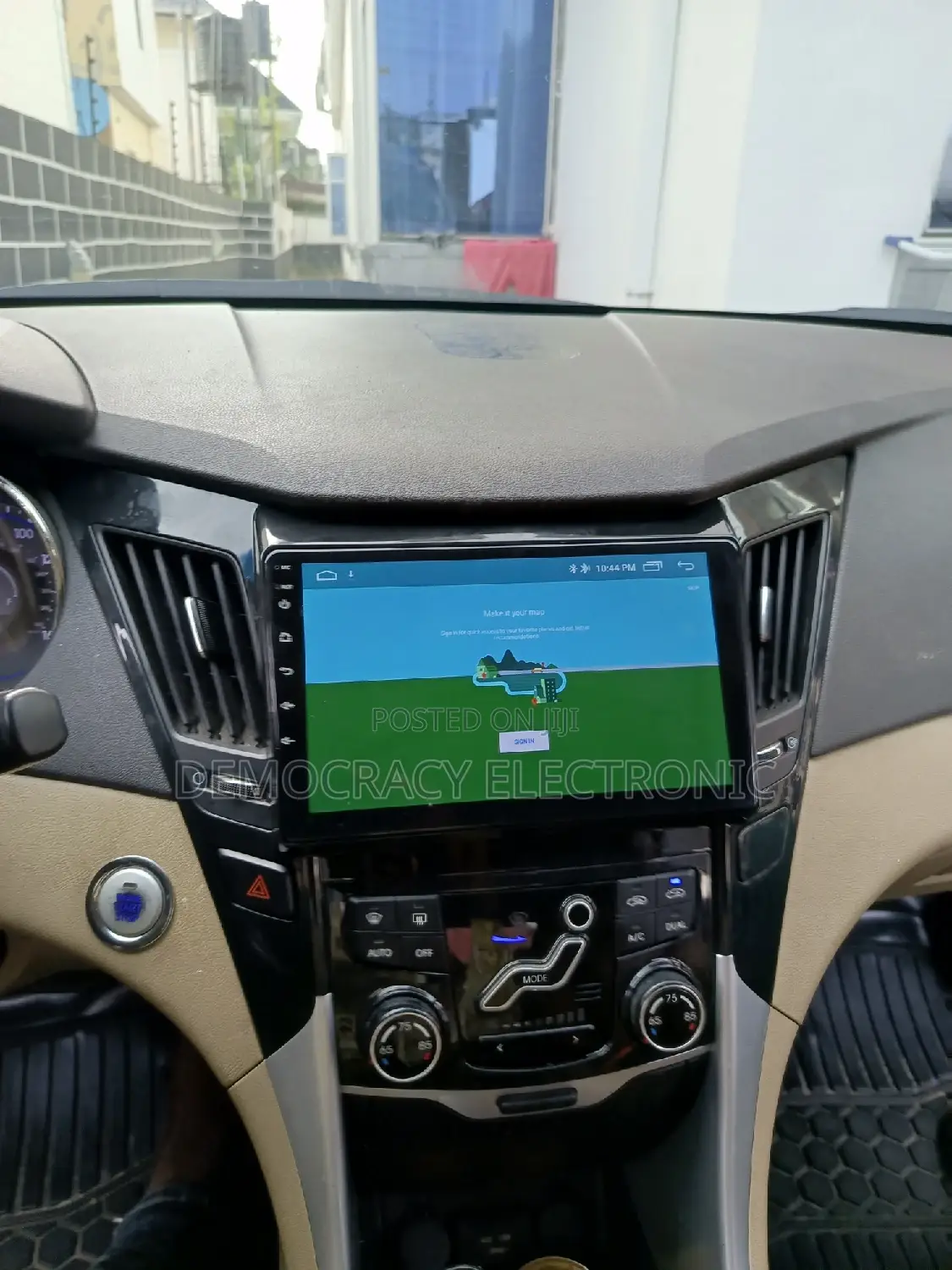 Hyundai Sonata 2011/15 Android Screen Wit GPS Navigation Map