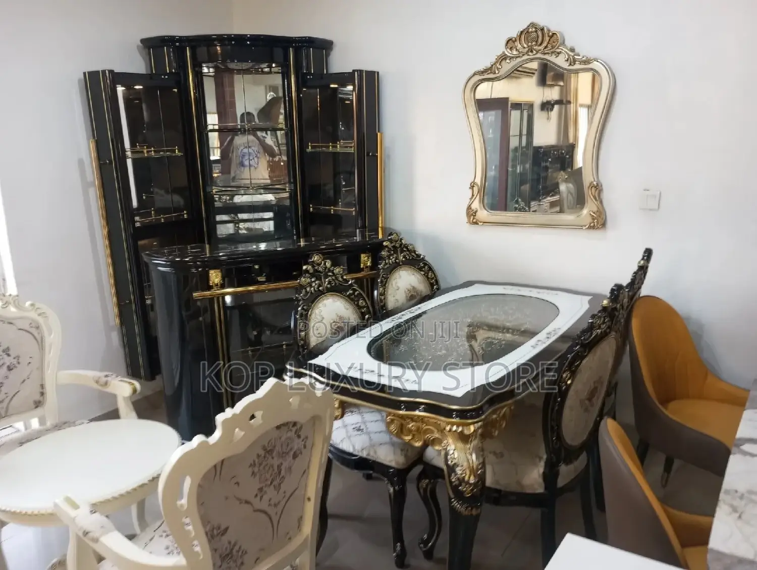 Dinning Set Royal Table With 6 Chairs