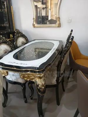 Dinning Set Royal Table With 6 Chairs