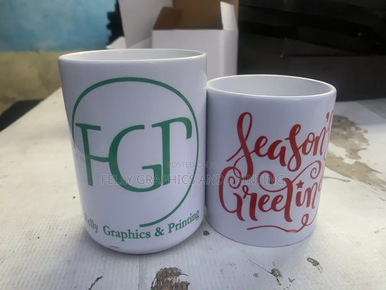 Mug, Biro, Pen, and Keyholder