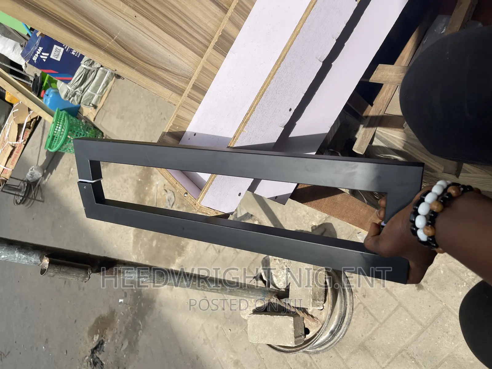 Black Stainless 2ft Pull Handle