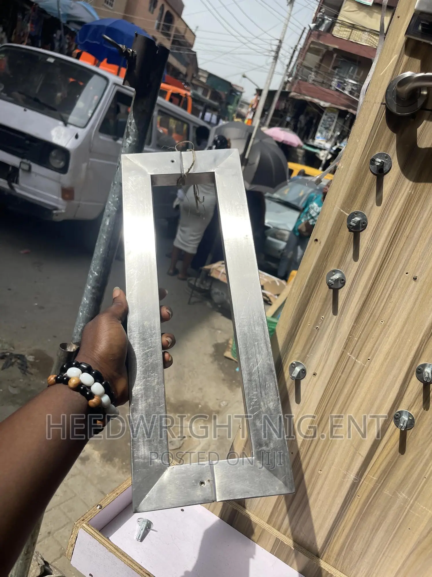 Silver Stainless Steel 2ft Pull Handle