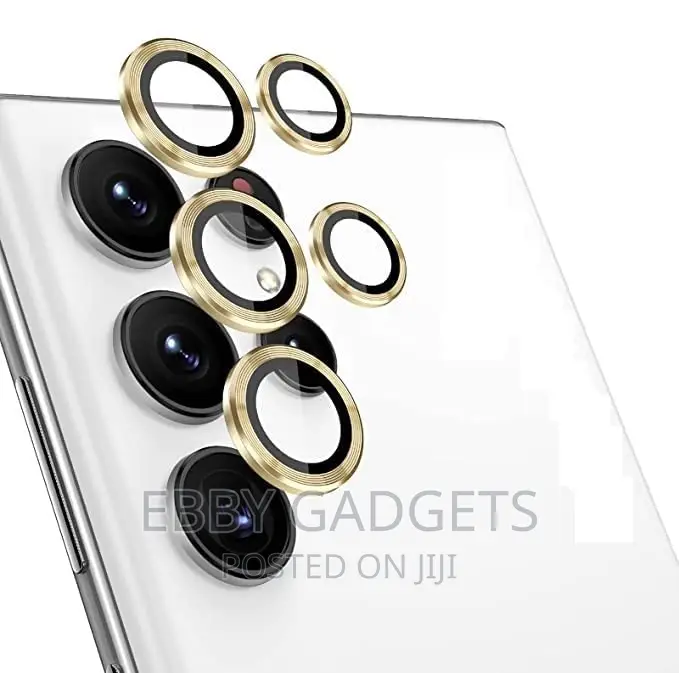 Galaxy S23 Ultra Rear Camera Lens Protector Gold