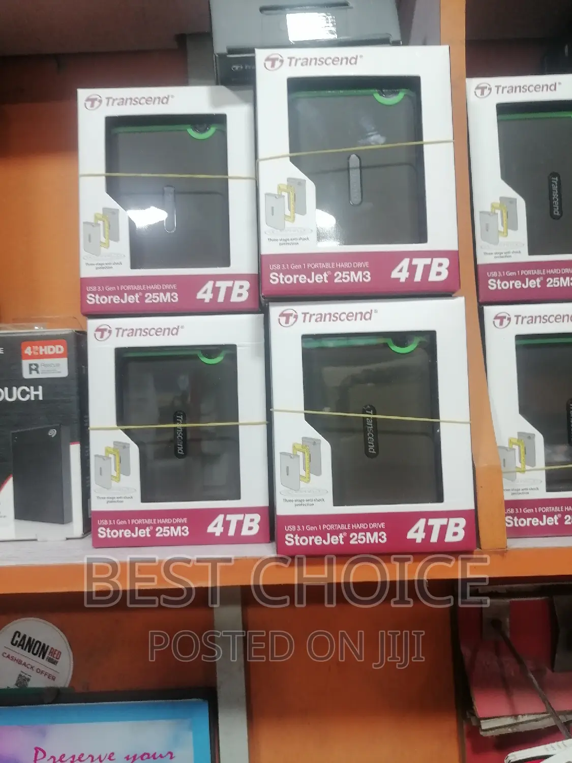 4tb Transcend External Hard Drive