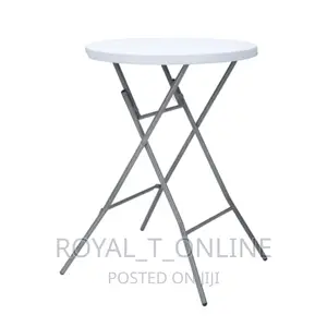 Round Folding Cocktail Table. Round Bar Table Lagos Abuja