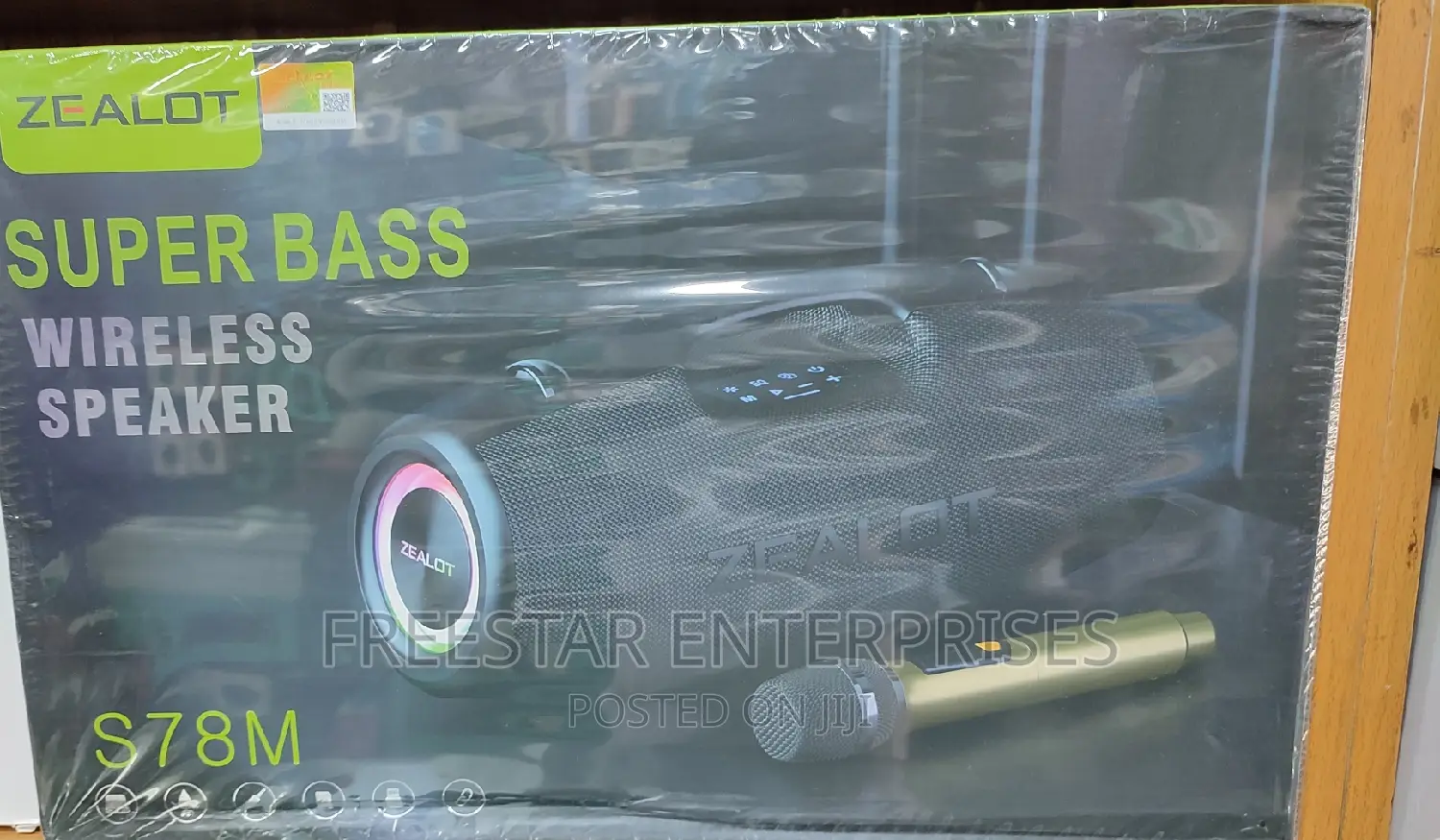 Zealot S78M Bluetooth Speaker Mic. Zealot S78M MP3 Player. in Ikeja